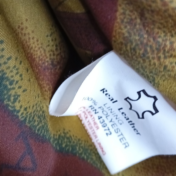 Vintage Dark Tan Leather Men's Full Body Long Duster XL - Picture 7 of 16